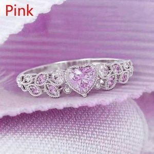 4 Color Women Fashion Silver GemstoneDiamond LeafH